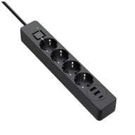 Мережевий фільтр живлення ColorWay CW-CHE432PDB, 4 розетки/3USB 2M (CW-CHE432PDB) - фото 1