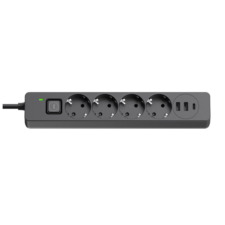 Мережевий фільтр живлення ColorWay CW-CHE432PDB, 4 розетки/3USB 2M (CW-CHE432PDB) - фото 3