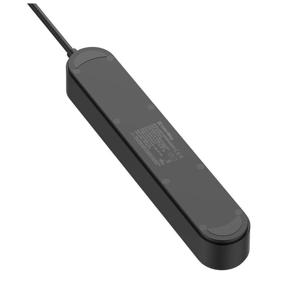 Мережевий фільтр живлення ColorWay CW-CHE44PDB, 4 розетки/4USB 2M (CW-CHE44PDB) - фото 5 Мережевий фільтр живлення ColorWay CW-CHE44PDB, 4 розетки/4USB 2M (CW-CHE44PDB) - фото 5