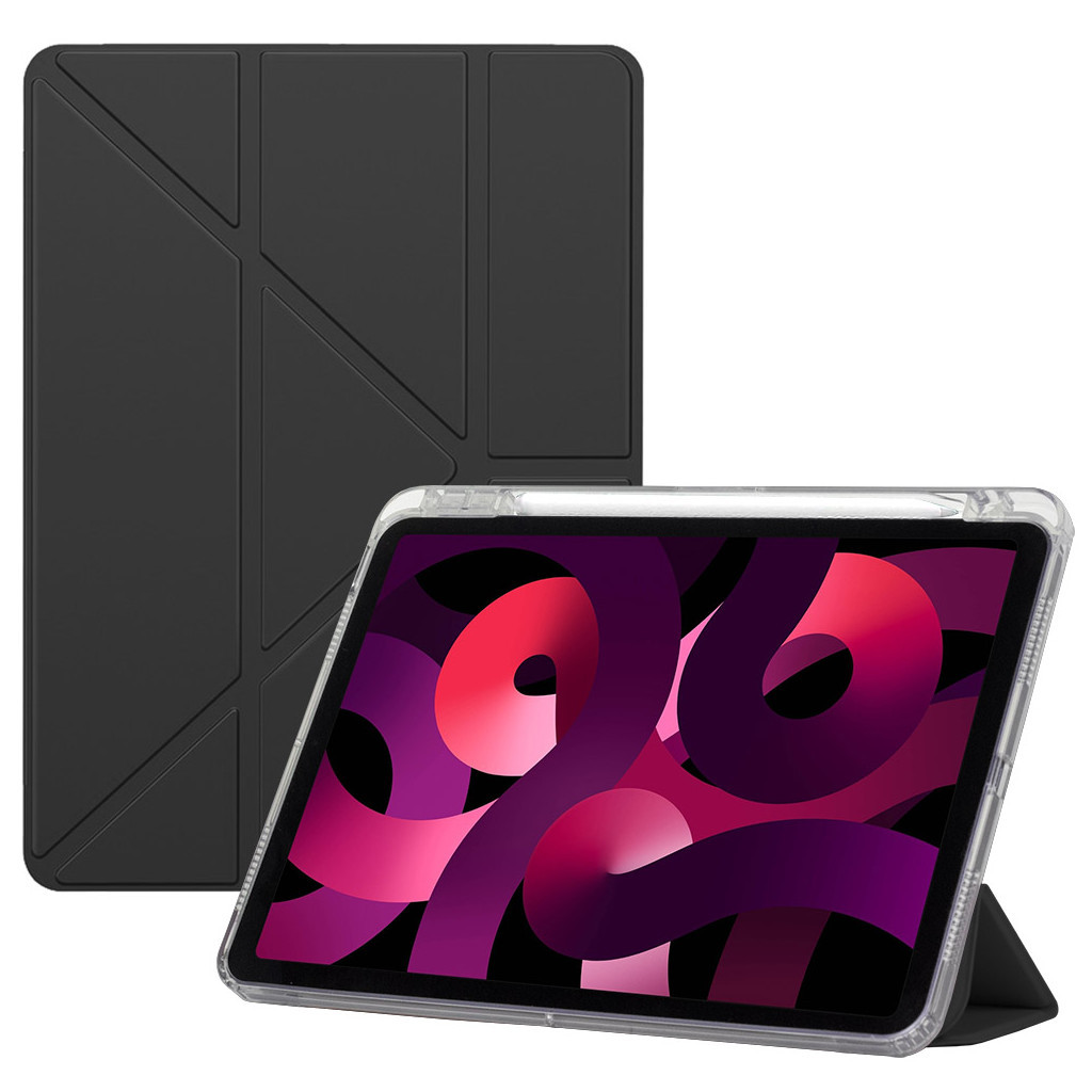 Чохол до планшета BeCover Ultra Slim Origami Transparent Apple iPad Air 11" M2/M3 (2024/2025) Black (711389) - фото 2 Чохол до планшета BeCover Ultra Slim Origami Transparent Apple iPad Air 11" M2/M3 (2024/2025) Black (711389) - фото 2