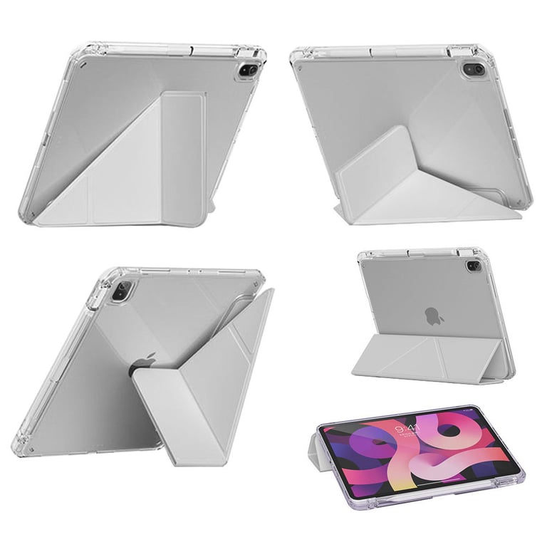 Чохол до планшета BeCover Ultra Slim Origami Transparent Apple iPad Air 11" M2/M3 (2024/2025) Gray (711390) - фото 4