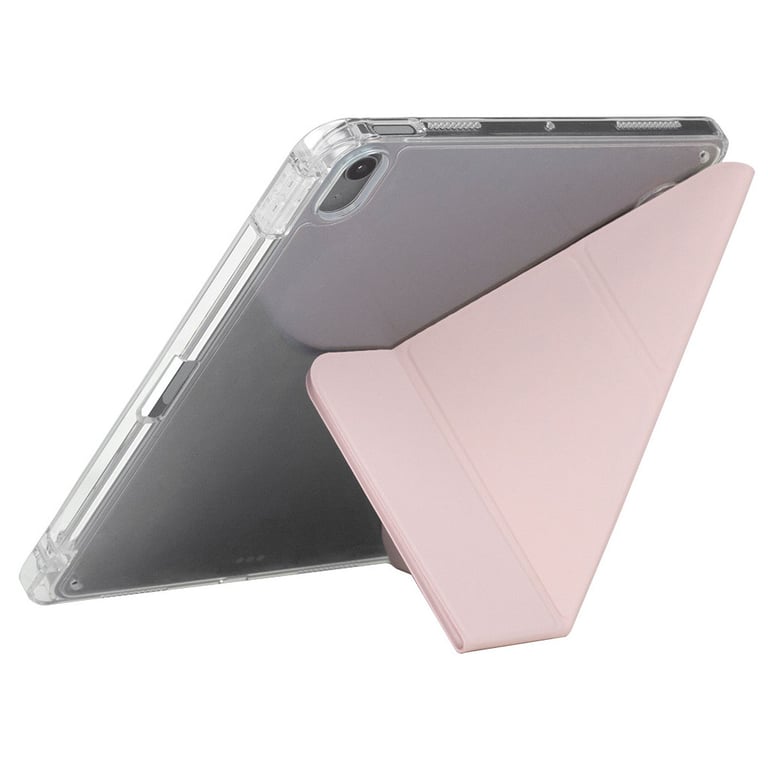 Чохол до планшета BeCover Ultra Slim Origami Transparent Apple iPad Air 11" M2/M3 (2024/2025) Pink (711391) - фото 2