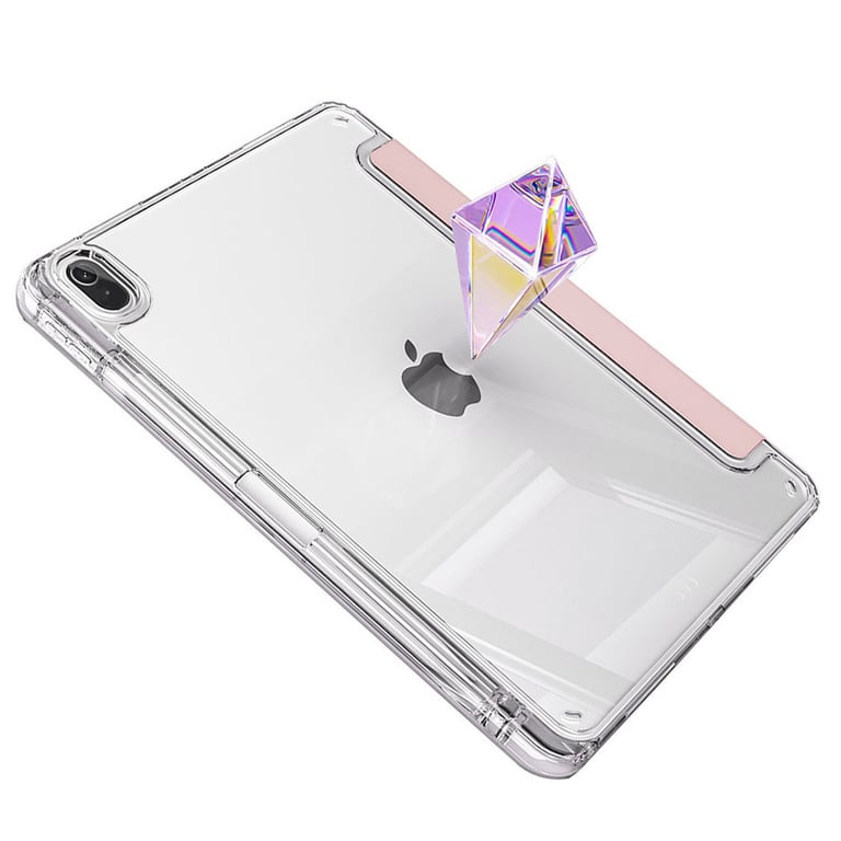 Чохол до планшета BeCover Ultra Slim Origami Transparent Apple iPad Air 11" M2/M3 (2024/2025) Pink (711391) - фото 4