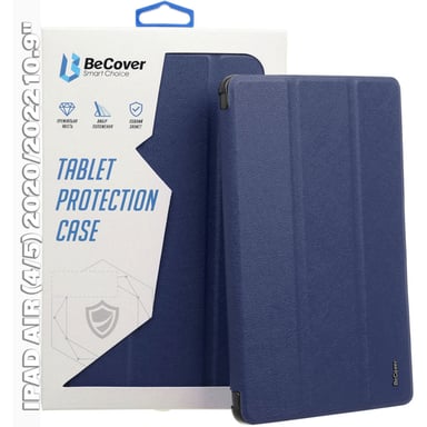 Чохол до планшета BeCover Tri Fold Hard Apple iPad Air (4/5) 2020/2022 10.9" Deep Blue (711128) - фото 1