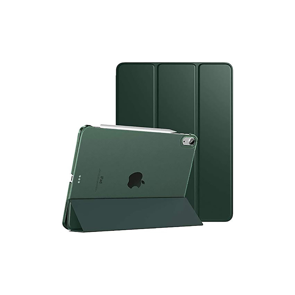 Чохол до планшета BeCover Tri Fold Hard Apple iPad Air 11" M2/M3 (2024/2025) Dark Green (711414) - фото 2 Чохол до планшета BeCover Tri Fold Hard Apple iPad Air 11" M2/M3 (2024/2025) Dark Green (711414) - фото 2