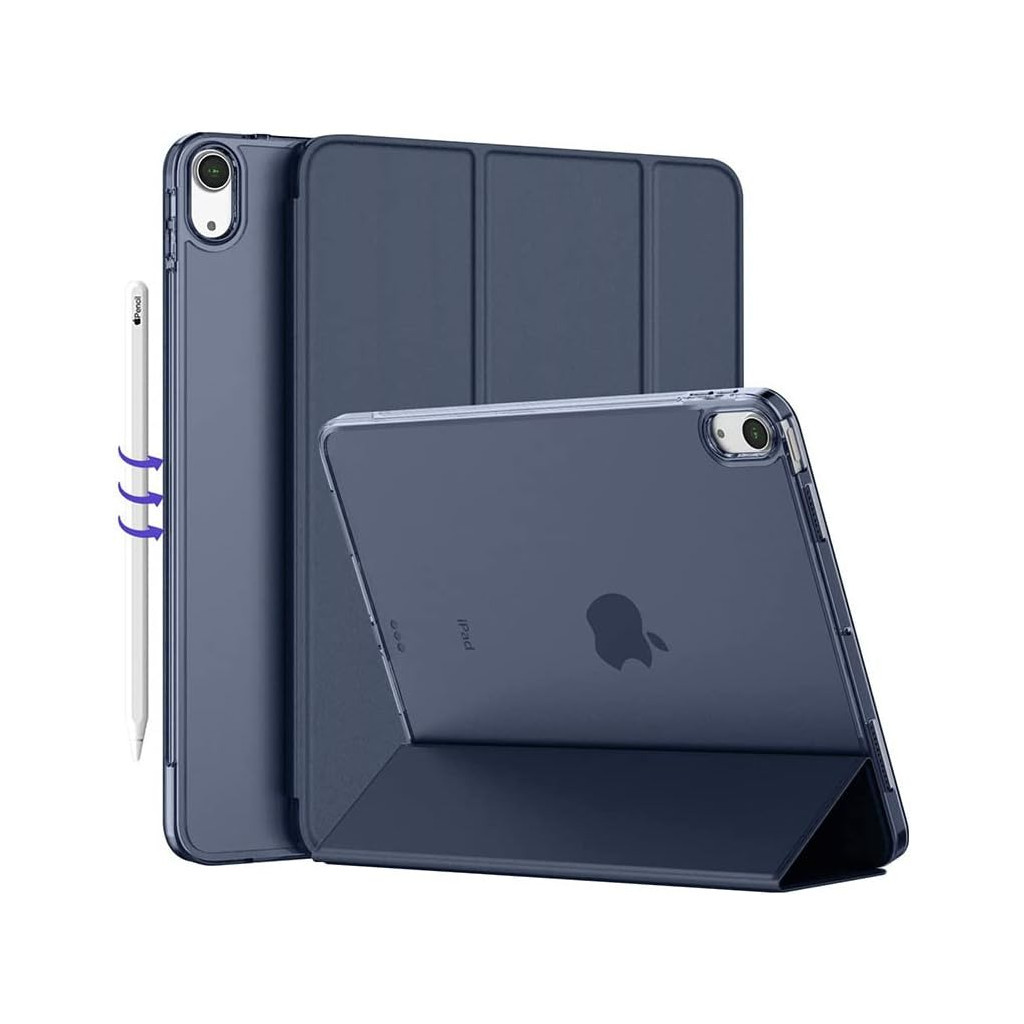 Чохол до планшета BeCover Tri Fold Hard Apple iPad Air 11" M2/M3 (2024/2025) Deep Blue (711413) - фото 2 Чохол до планшета BeCover Tri Fold Hard Apple iPad Air 11" M2/M3 (2024/2025) Deep Blue (711413) - фото 2