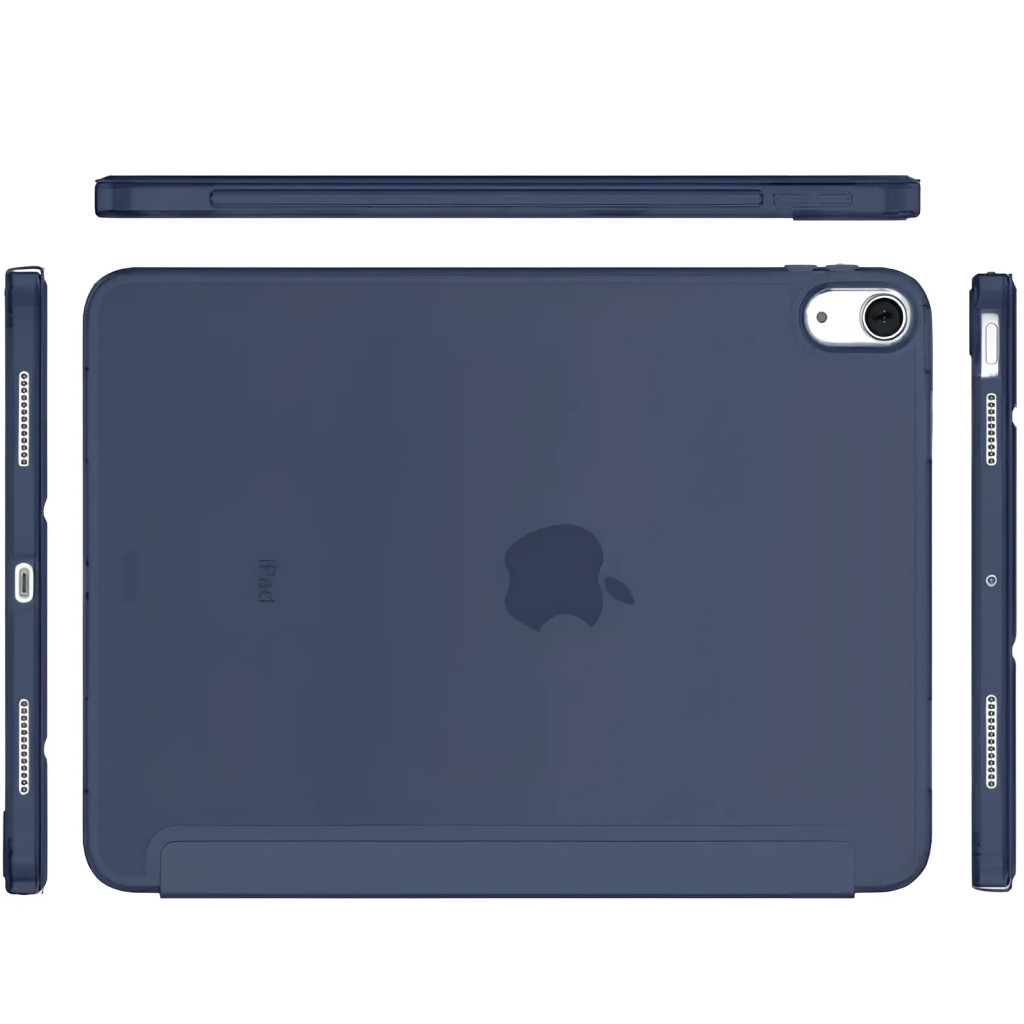 Чохол до планшета BeCover Tri Fold Hard Apple iPad Air 11" M2/M3 (2024/2025) Deep Blue (711413) - фото 3 Чохол до планшета BeCover Tri Fold Hard Apple iPad Air 11" M2/M3 (2024/2025) Deep Blue (711413) - фото 3