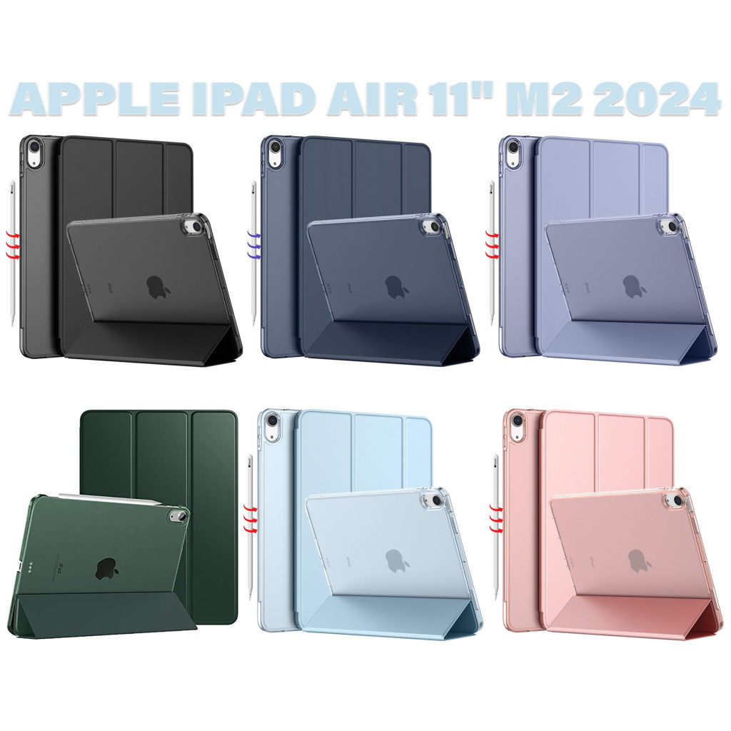 Чохол до планшета BeCover Tri Fold Hard Apple iPad Air 11" M2/M3 (2024/2025) Deep Blue (711413) - фото 7 Чохол до планшета BeCover Tri Fold Hard Apple iPad Air 11" M2/M3 (2024/2025) Deep Blue (711413) - фото 7
