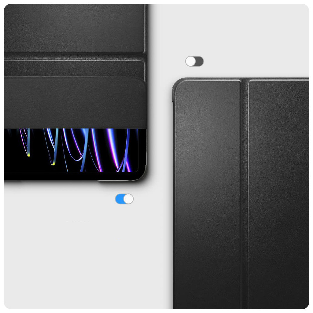 Чохол до планшета BeCover Tri Fold Hard Apple iPad Air 13" M2/M3 (2024/2025) Black (711471) - фото 5 Чохол до планшета BeCover Tri Fold Hard Apple iPad Air 13" M2/M3 (2024/2025) Black (711471) - фото 5