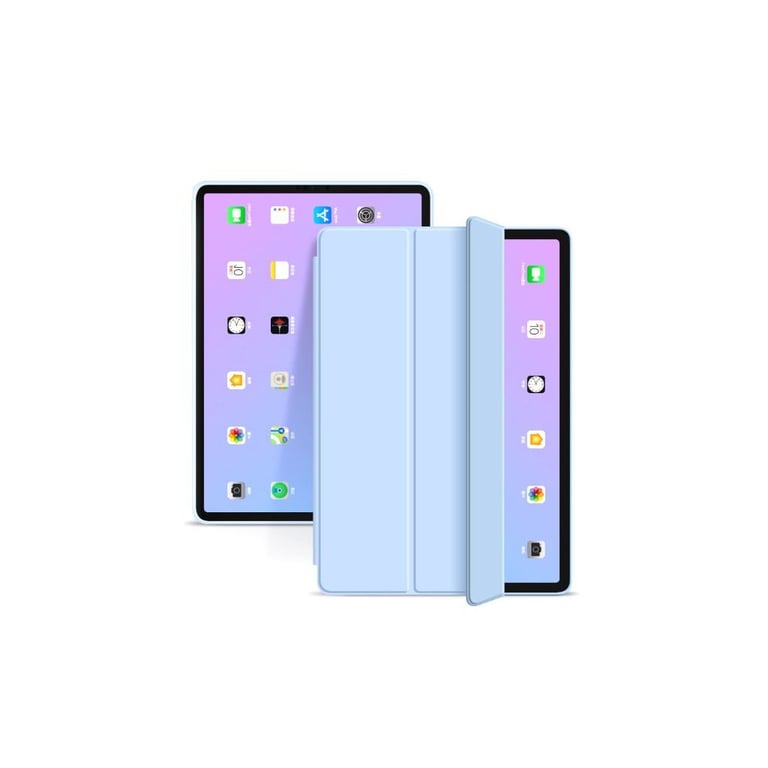 Чохол до планшета BeCover Tri Fold Soft TPU Silicone Apple iPad Air 11" M2/M3 (2024/2025) Light Blue (711409) - фото 2