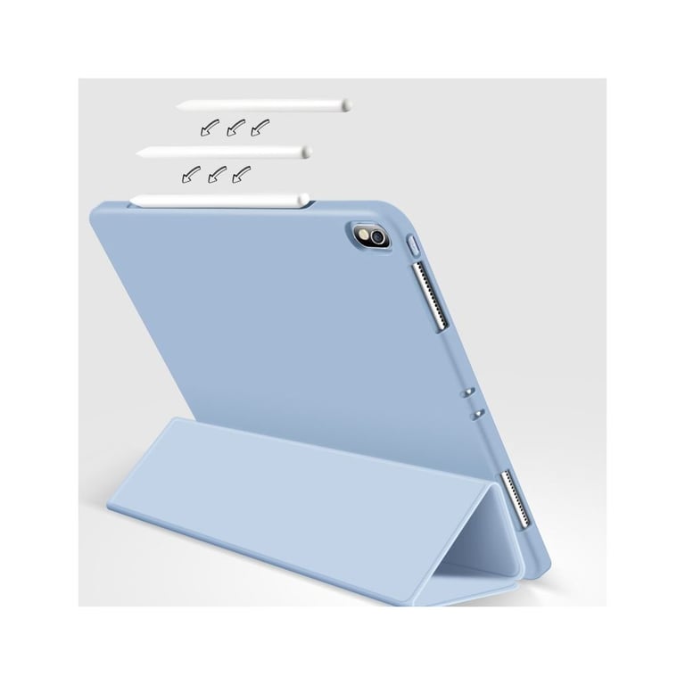 Чохол до планшета BeCover Tri Fold Soft TPU Silicone Apple iPad Air 11" M2/M3 (2024/2025) Light Blue (711409) - фото 4
