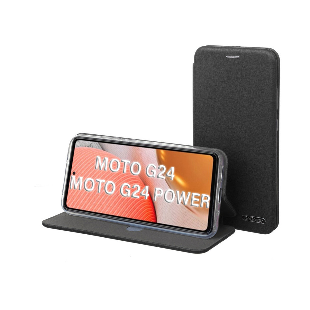 Чохол до мобільного телефона BeCover Exclusive Motorola Moto G24/G24 Power Black (710726) Чохол до мобільного телефона BeCover Exclusive Motorola Moto G24/G24 Power Black (710726)