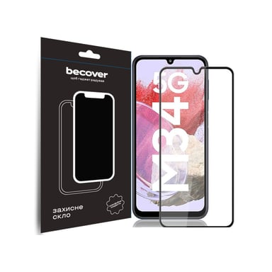 Скло захисне BeCover Samsung Galaxy M34 5G SM-M346 Black (711445) - фото 1