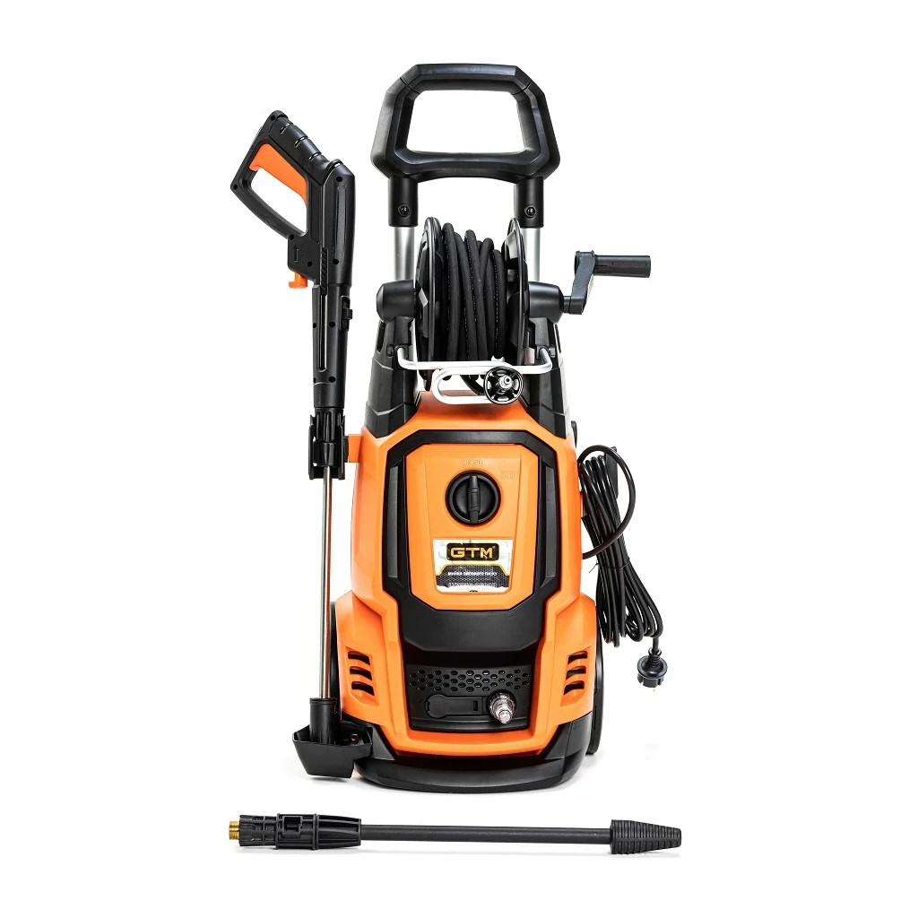 Мийка високого тиску GTM LT707 130/195бар, прод 7,5л/хв, шланг 8м (LT707G-2500B) - фото 2 Мийка високого тиску GTM LT707 130/195бар, прод 7,5л/хв, шланг 8м (LT707G-2500B) - фото 2