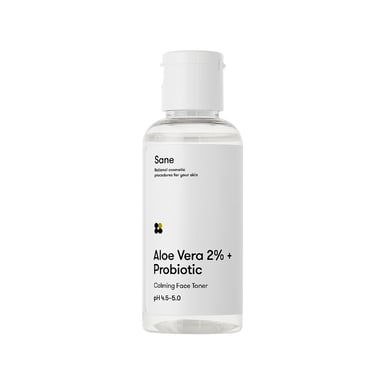 Тонік для обличчя Sane Aloe Vera 2% + Probiotic Calming Face Toner Заспокійливий 50 мл (4820266831271) - фото 1