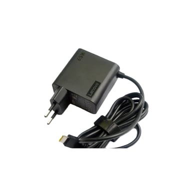 Блок живлення до ноутбуку Lenovo 65W роз'єм USB type-C (ADLX65ULGE2A / A40389) - фото 1