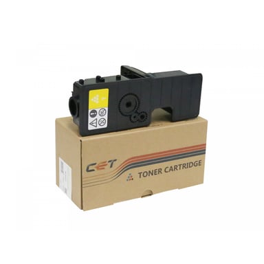 Тонер-картридж CET Kyocera Mita ECOSYS P5021/5521 TK-5220Y 1,2K, yellow (CET141136) - фото 1