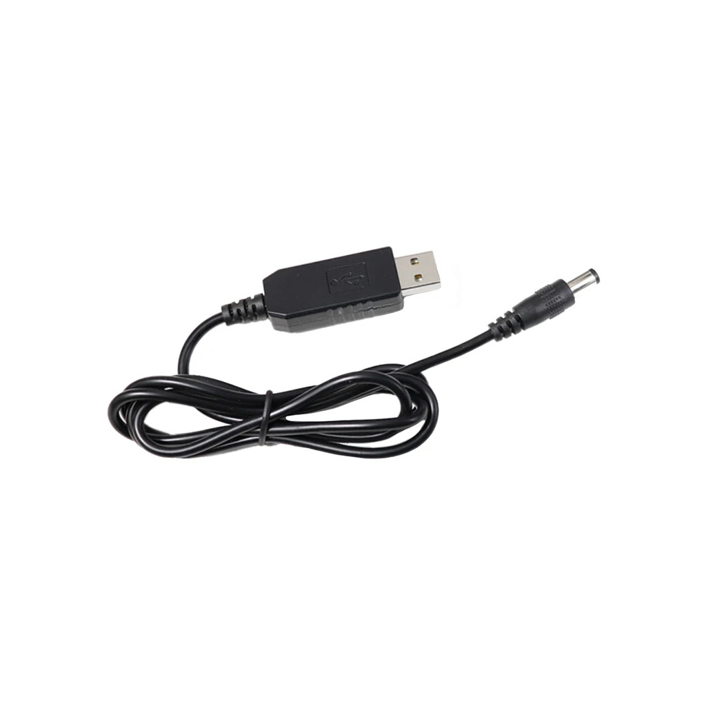 Кабель живлення USB to DC 5.5x2.1mm + 3.5x1.35mm 12V 1.0m Value (S1016) - фото 1
