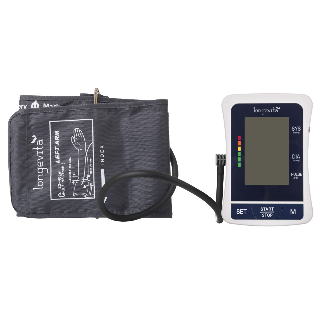 Тонометр Longevita Авт.вимір.артер.тиску LONGEVITA BP-1305 Авт.вимір.артер.тиску (BP-1305) - фото 2 Тонометр Longevita Авт.вимір.артер.тиску LONGEVITA BP-1305 Авт.вимір.артер.тиску (BP-1305) - фото 2