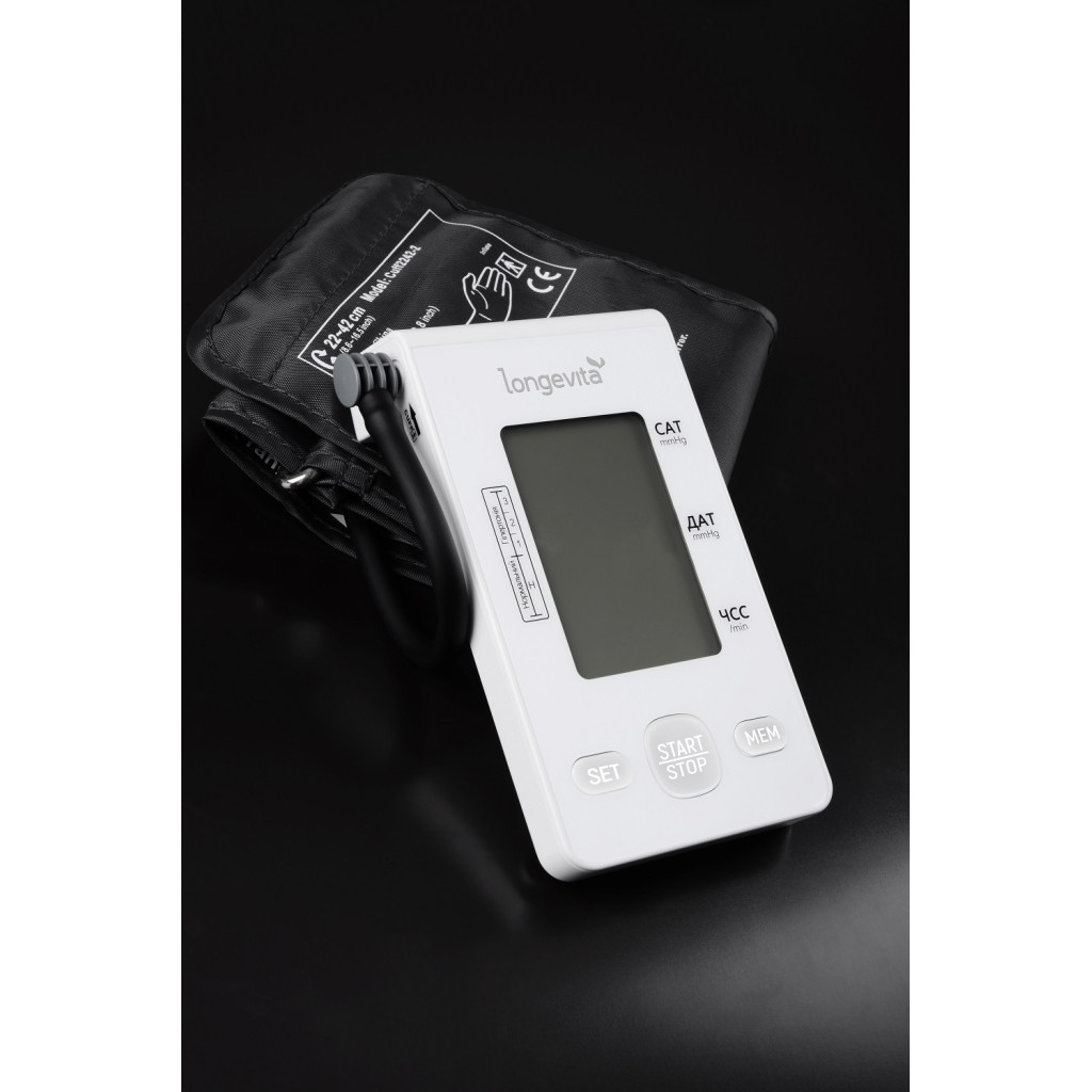 Тонометр Longevita Авт.вимір.артер.тиску LONGEVITA DBP-6179 (DBP-6179) - фото 9 Тонометр Longevita Авт.вимір.артер.тиску LONGEVITA DBP-6179 (DBP-6179) - фото 9