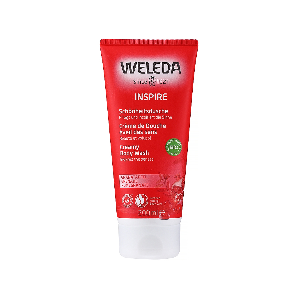 Гель для душу Weleda Pomegranate Creamy Body Wash 200 мл (7611916125720) - фото 1 Гель для душу Weleda Pomegranate Creamy Body Wash 200 мл (7611916125720) - фото 1