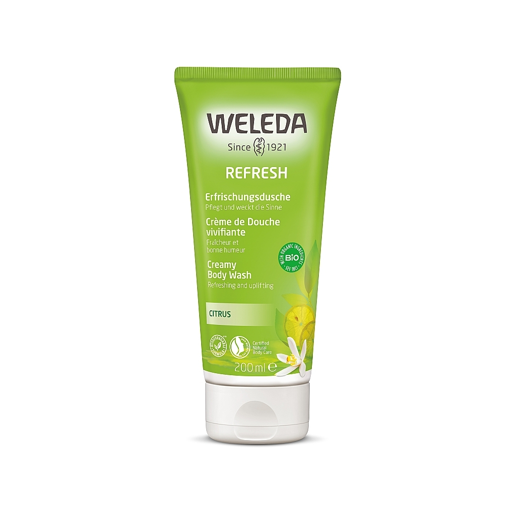 Гель для душу Weleda Citrus Creamy Body Wash 200 мл (7611916124501) - фото 1 Гель для душу Weleda Citrus Creamy Body Wash 200 мл (7611916124501) - фото 1