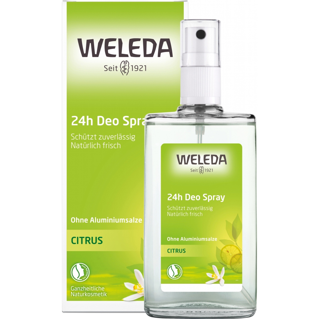 Дезодорант Weleda Citrus 24h Deo Spray 100 мл (4001638097079) - фото 2 Дезодорант Weleda Citrus 24h Deo Spray 100 мл (4001638097079) - фото 2