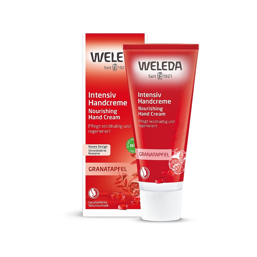 Крем для рук Weleda Pomegranate Інтенсивний догляд 50 мл (4001638088459) - фото 2 Крем для рук Weleda Pomegranate Інтенсивний догляд 50 мл (4001638088459) - фото 2