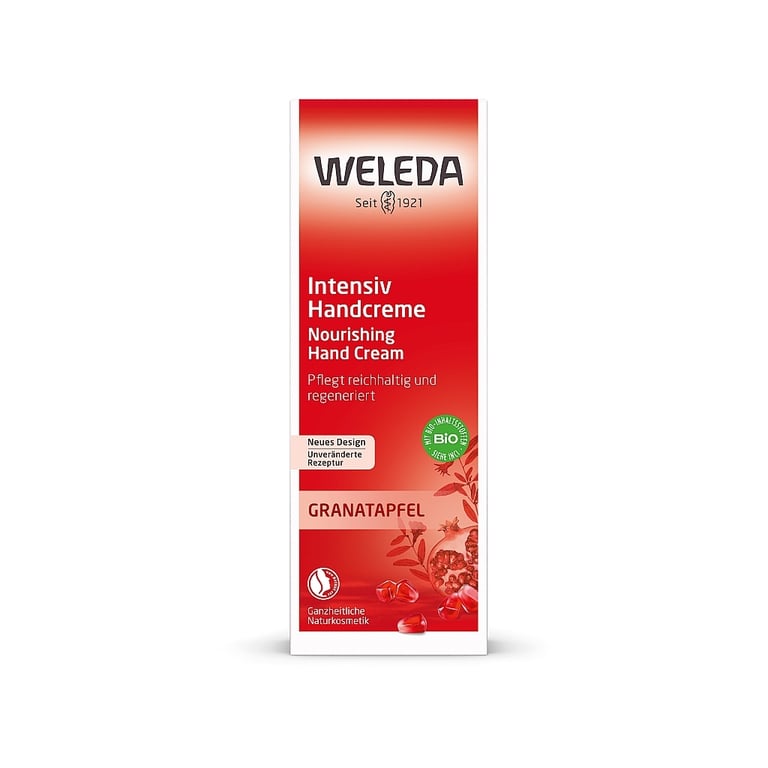 Крем для рук Weleda Pomegranate Інтенсивний догляд 50 мл (4001638088459) - фото 3