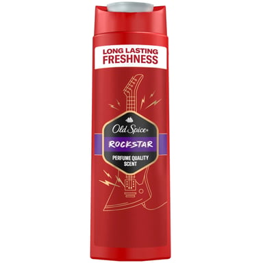 Гель для душу Old Spice 3-в-1 Rockstar 400 мл (8700216232746) - фото 1