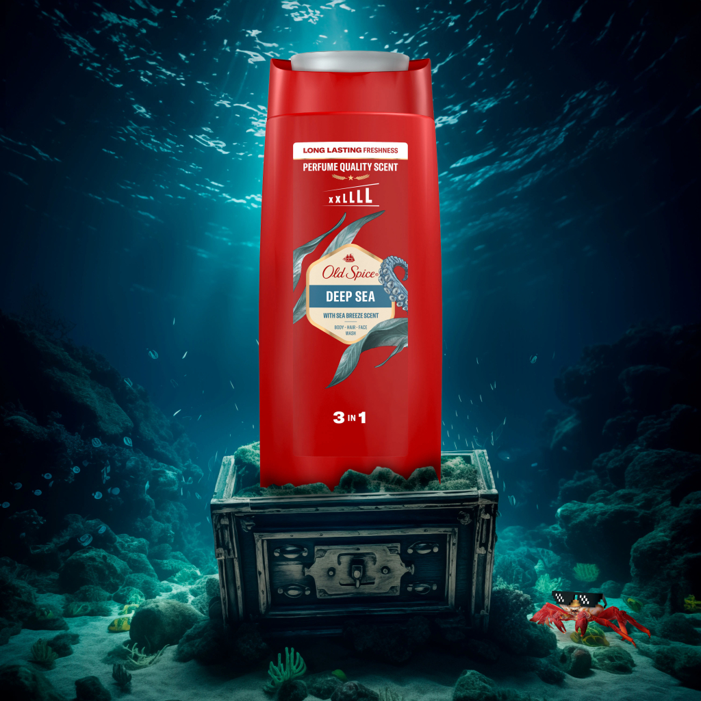 Гель для душу Old Spice Deep Sea 675 мл (8700216011365) - фото 2 Гель для душу Old Spice Deep Sea 675 мл (8700216011365) - фото 2