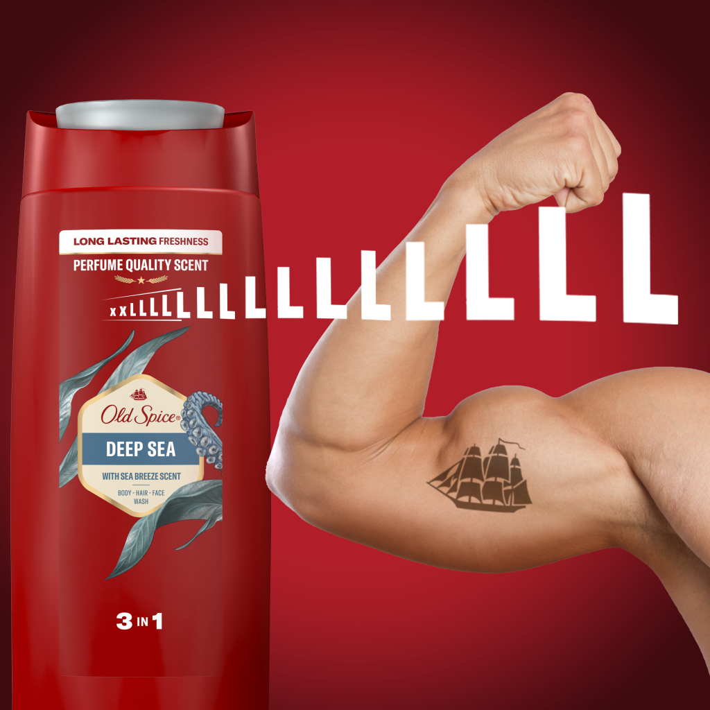 Гель для душу Old Spice Deep Sea 675 мл (8700216011365) - фото 9 Гель для душу Old Spice Deep Sea 675 мл (8700216011365) - фото 9