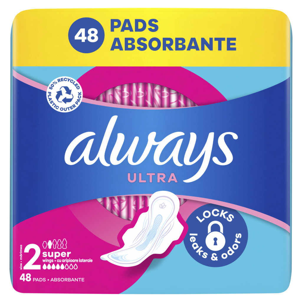 Гігієнічні прокладки Always Ultra Super (Розмір 2) 48 шт. (8700216450294) - фото 1