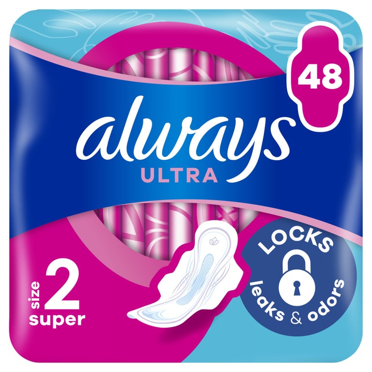 Гігієнічні прокладки Always Ultra Super (Розмір 2) 48 шт. (8700216450294) - фото 3