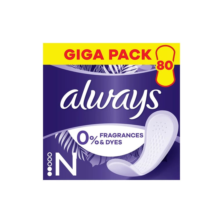 Щоденні прокладки Always Daily Fresh Normal Без запаху 80 шт. (8700216461719) - фото 1