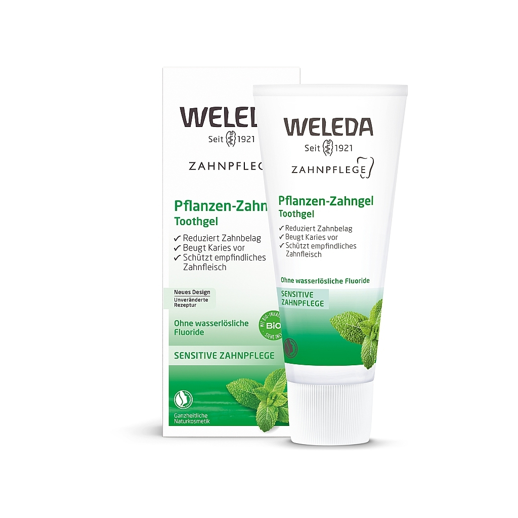 Гель для ротової порожнини Weleda Зубний на травах 75 мл (4001638086554) - фото 2 Гель для ротової порожнини Weleda Зубний на травах 75 мл (4001638086554) - фото 2