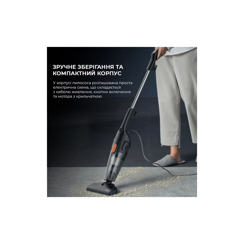 Пилосос Xiaomi Deerma DX115C (DX115C) - фото 6 Пилосос Xiaomi Deerma DX115C (DX115C) - фото 6