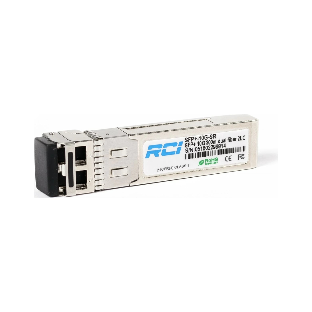 Модуль SFP RCI 10Gbps, 300m, 2LC, Tx850nm (SFP+-10G-SR) - фото 3 Модуль SFP RCI 10Gbps, 300m, 2LC, Tx850nm (SFP+-10G-SR) - фото 3