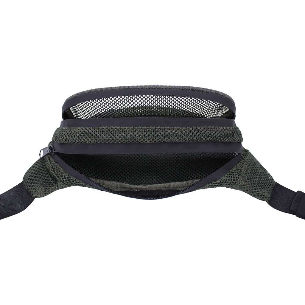 Сумка-бананка Bagland Bella Хакі сітка 2 л (0020204) (83886330) - фото 5 Сумка-бананка Bagland Bella Хакі сітка 2 л (0020204) (83886330) - фото 5