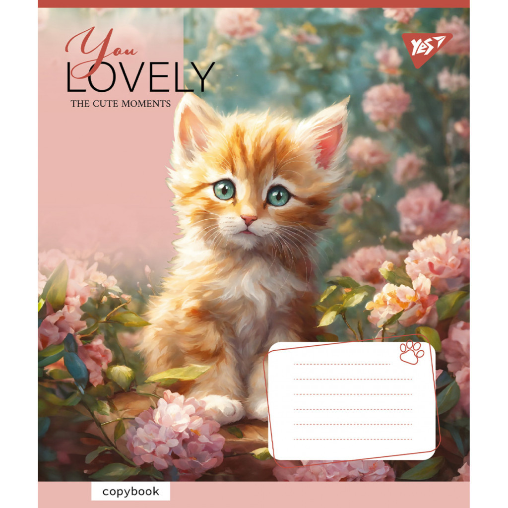 Зошит Yes You Lovely 12 аркушів лінія (766954) - фото 2 Зошит Yes You Lovely 12 аркушів лінія (766954) - фото 2