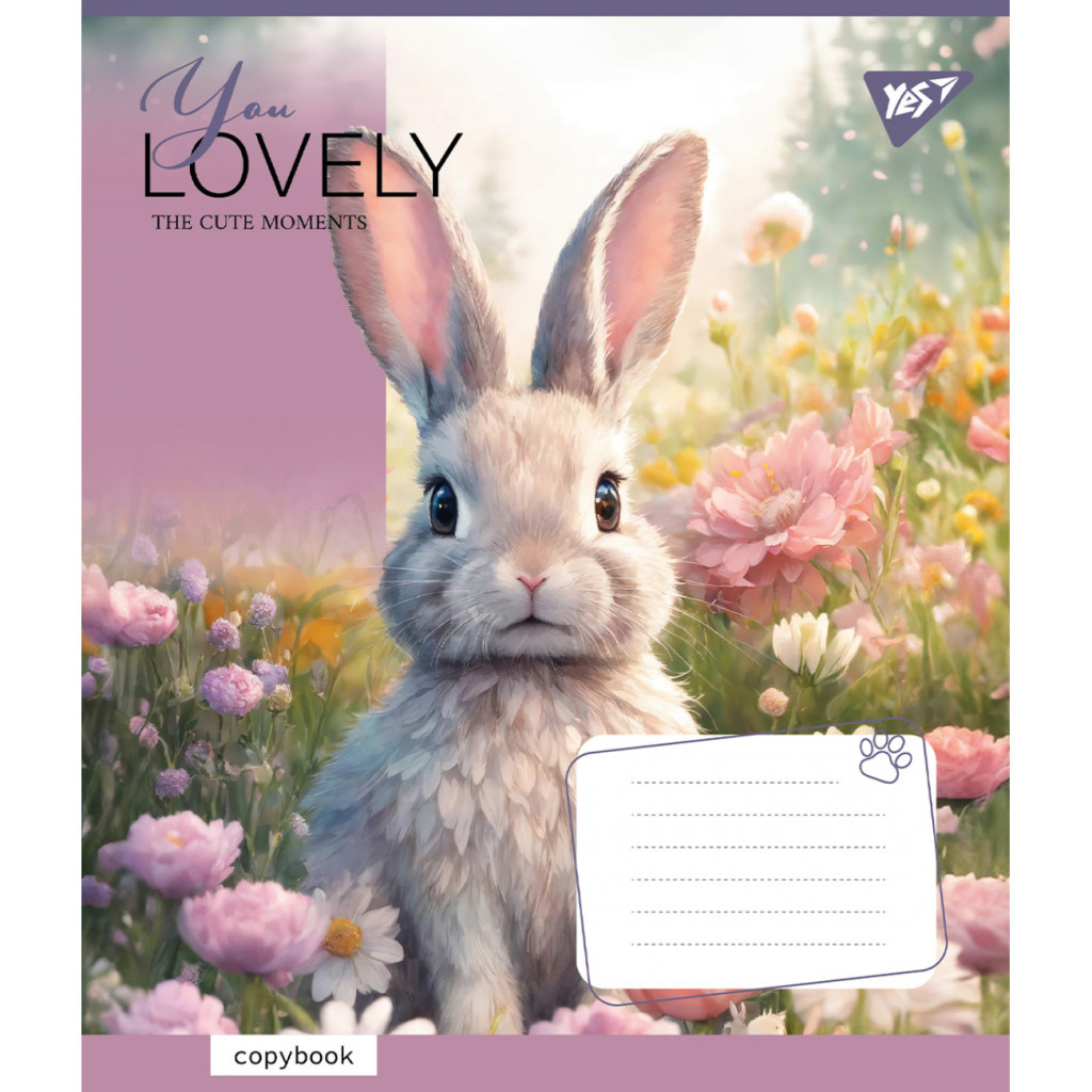 Зошит Yes You Lovely 12 аркушів лінія (766954) - фото 3 Зошит Yes You Lovely 12 аркушів лінія (766954) - фото 3