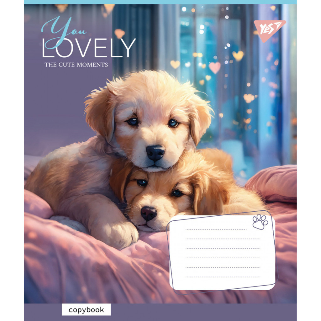 Зошит Yes You Lovely 12 аркушів лінія (766954) - фото 4 Зошит Yes You Lovely 12 аркушів лінія (766954) - фото 4