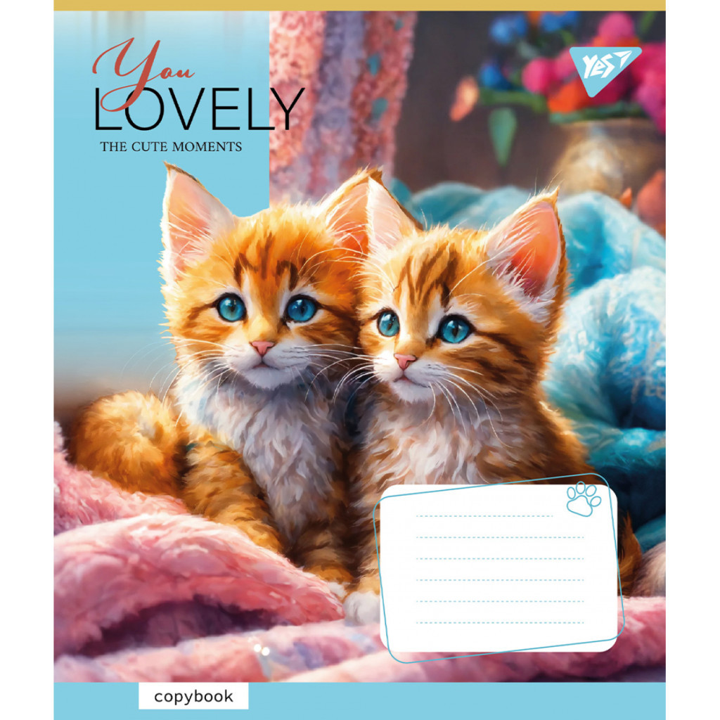 Зошит Yes You Lovely 12 аркушів лінія (766954) - фото 5 Зошит Yes You Lovely 12 аркушів лінія (766954) - фото 5