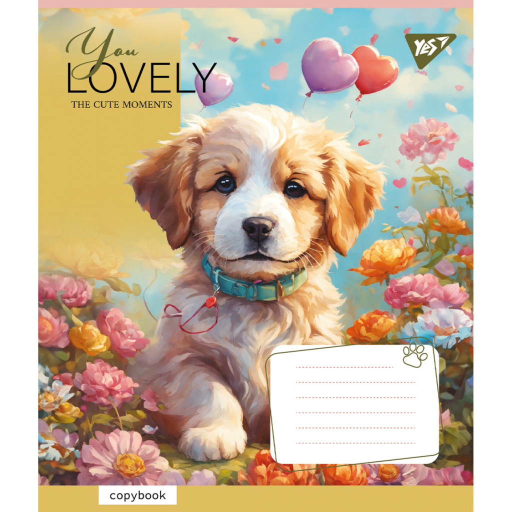 Зошит Yes You Lovely 12 аркушів лінія (766954) - фото 6 Зошит Yes You Lovely 12 аркушів лінія (766954) - фото 6