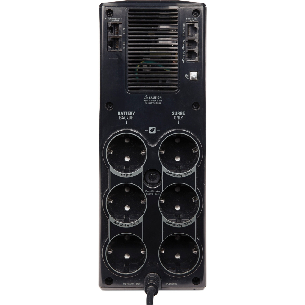 Пристрій безперебійного живлення APC Back-UPS Pro 1200VA (BR1200G-GR) - фото 2 Пристрій безперебійного живлення APC Back-UPS Pro 1200VA (BR1200G-GR) - фото 2