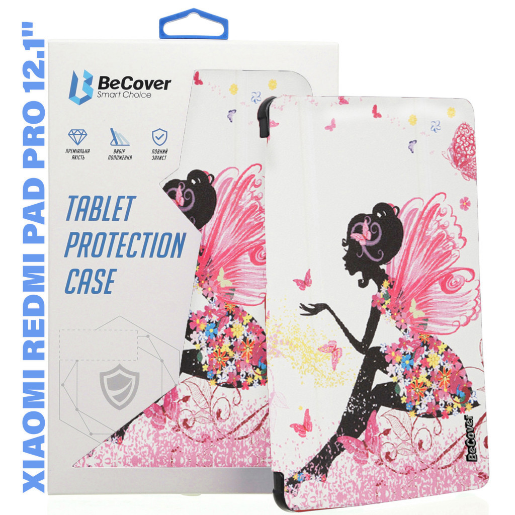 Чохол до планшета BeCover Smart Case Xiaomi Redmi Pad Pro 12.1'' Fairy (711309) - фото 1 Чохол до планшета BeCover Smart Case Xiaomi Redmi Pad Pro 12.1'' Fairy (711309) - фото 1