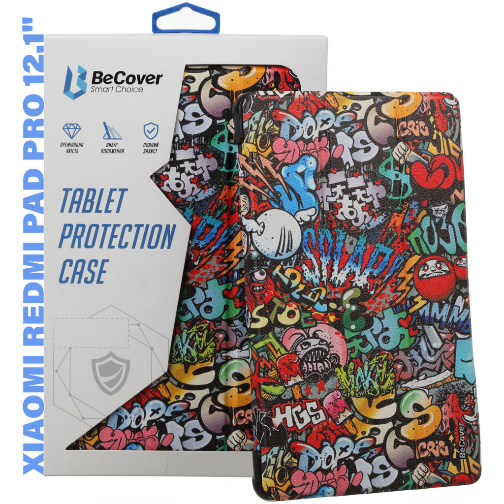 Чохол до планшета BeCover Smart Case Xiaomi Redmi Pad Pro 12.1 Graffiti (711308)