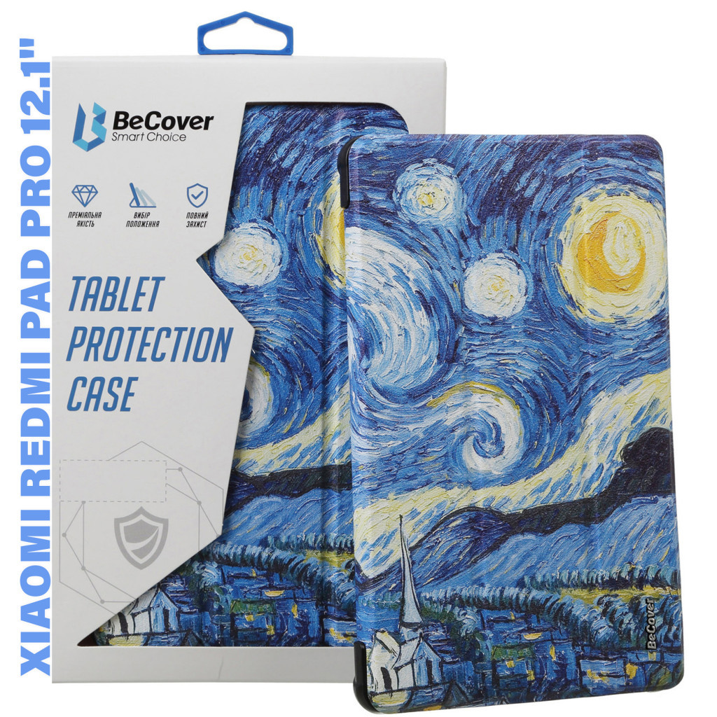Чохол до планшета BeCover Smart Case Xiaomi Redmi Pad Pro 12.1%27%27 Night (711314) Чохол до планшета BeCover Smart Case Xiaomi Redmi Pad Pro 12.1%27%27 Night (711314)