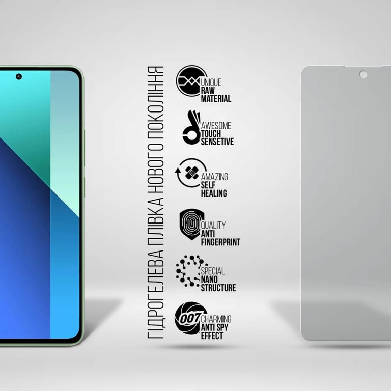 Плівка захисна Armorstandart Anti-spy Xiaomi Redmi 13 4G (ARM78286) - фото 2
