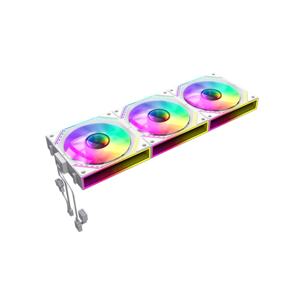 Кулер до корпусу Gamemax FN12A-S3I-W - фото 1 Кулер до корпусу Gamemax FN12A-S3I-W - фото 1